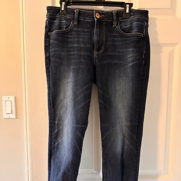 American Eagle Quiksilver Stretch Jean Crop - Picture 1 of 4